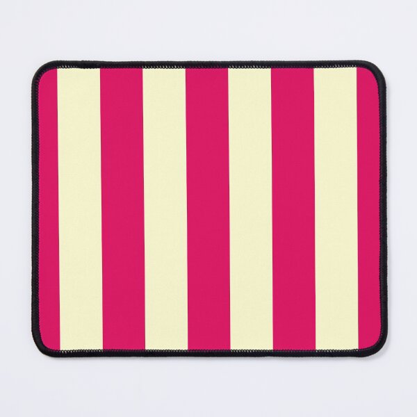 Item preview, Medium RASPBERRY and CREAM Vertical STRIPES designed and sold by RachelMacht.