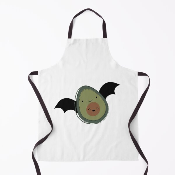 Item preview, Green, Brown, Black Halloween Avocado Bat designed and sold by HaleynBleu.