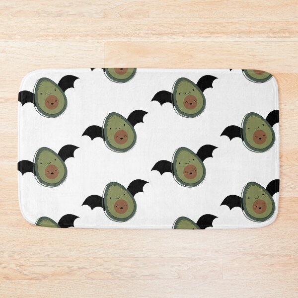 Item preview, Green, Brown, Black Halloween Avocado Bat designed and sold by HaleynBleu.