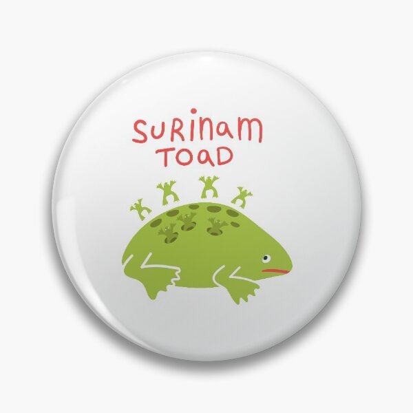 Item preview, Surinam Toad - Humor print designed and sold by Capictures.