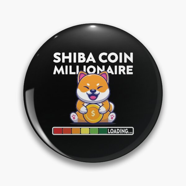 Item preview, Shiba Coin The Millionaire Loading Token Coin Shiba Inu designed and sold by TheMattDesigns.