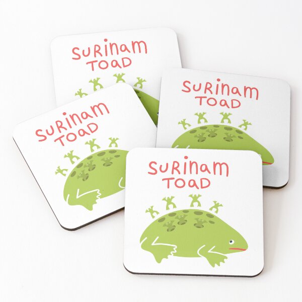Item preview, Surinam Toad - Humor print designed and sold by Capictures.