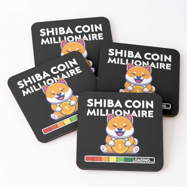 Item preview, Shiba Coin The Millionaire Loading Token Coin Shiba Inu designed and sold by TheMattDesigns.