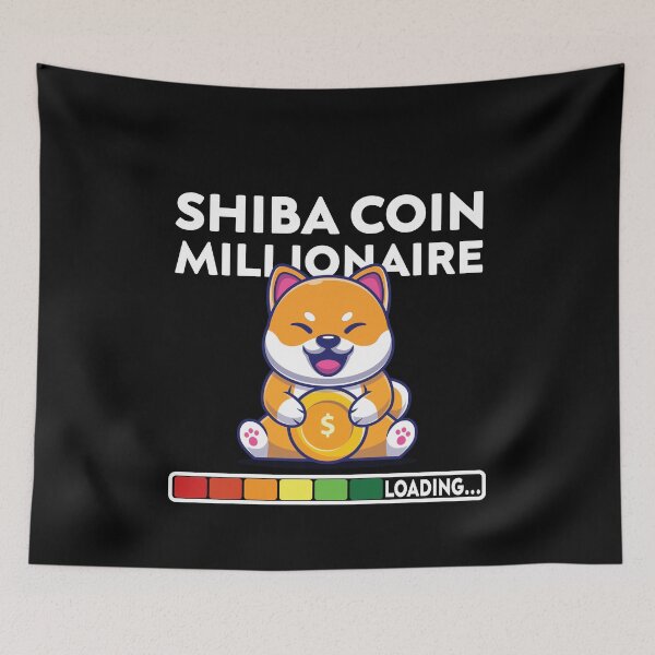 Item preview, Shiba Coin The Millionaire Loading Token Coin Shiba Inu designed and sold by TheMattDesigns.