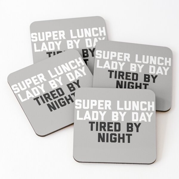 Item preview, Super Lunch Lady By Day Tired By Night Funny designed and sold by blueprint198686.