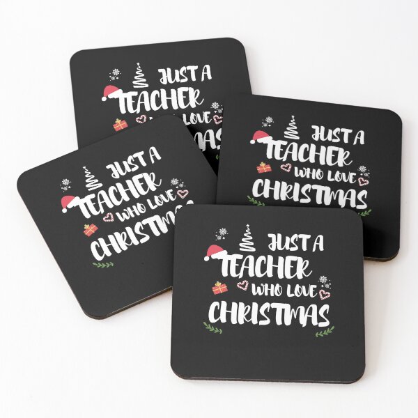Item preview, Just A Teacher Who Loves Christmas designed and sold by imaneless.