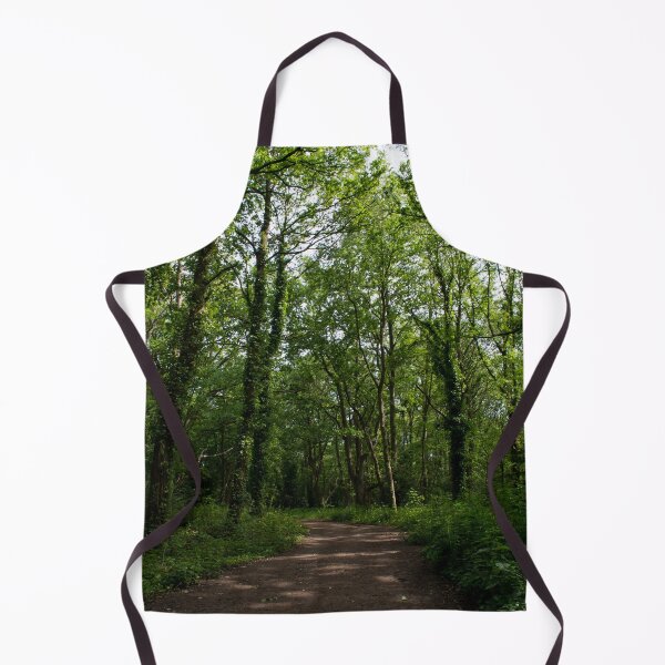 Item preview, Tree lined footpath in the forest designed and sold by RumRagephotos.