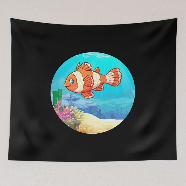 Item preview, Cute Clownfish designed and sold by PinkPerfect.