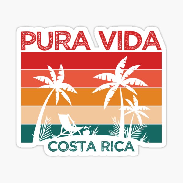 Item preview, Costa Rica Pura Vida | Costa Rica Traveler designed and sold by footlak7.