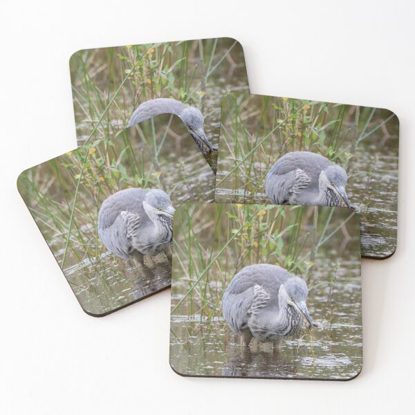 Item preview, Grey Heron catches a newt from a pond designed and sold by RumRagephotos.
