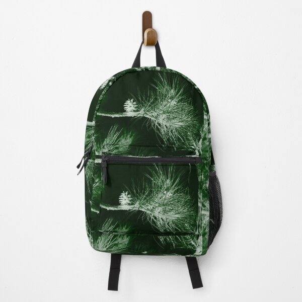 Item preview, Coulter Pine Branch Green Black Background designed and sold by JariHawk.