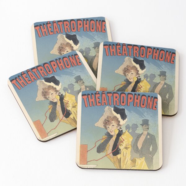 Item preview, Théâtrophone (1890) - Jules Cheret designed and sold by SALON DES ARTS.