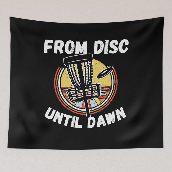 Item preview, From Disc Until Dawn Disc Golfer Golf Lover designed and sold by Dressed For  Duty.