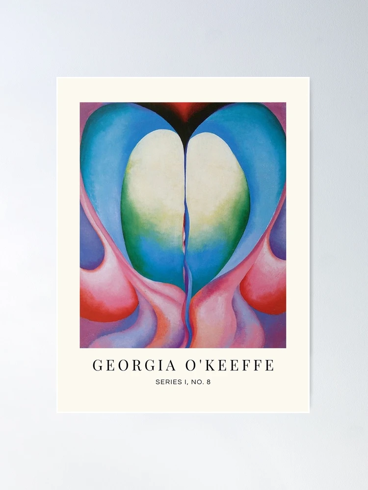 IA O'KEEFFE ポスター New York, Night by Georgia O'Keeffe Art Print NYC City 1994