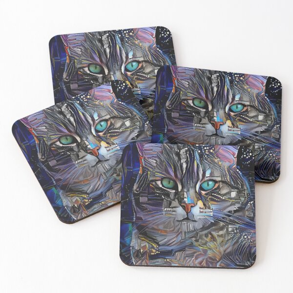 Item preview, farry, cat, chat, cat, kitty, lea roche paintings designed and sold by L. ROCHE.