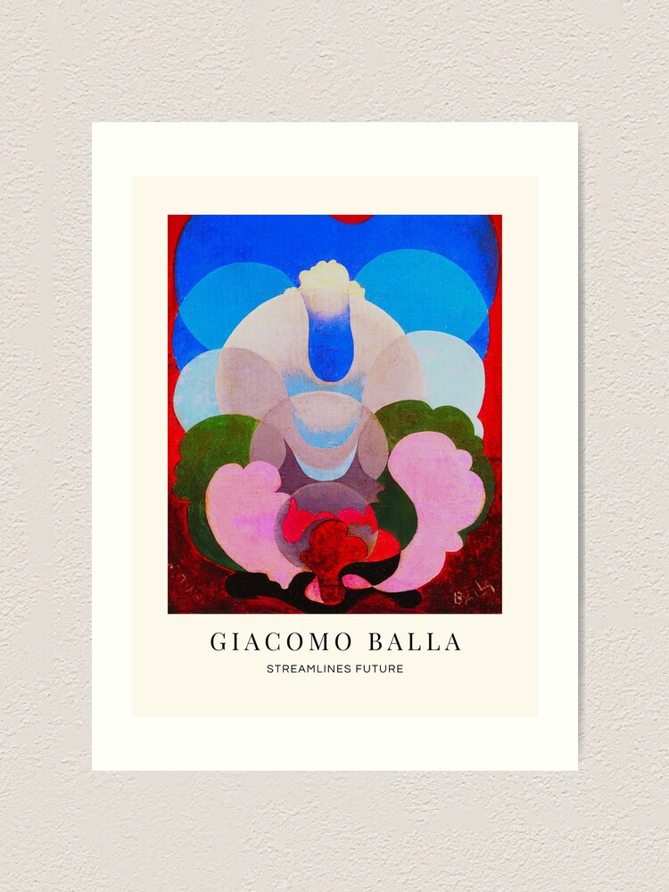 Streamlines Future by Giacomo Balla | Art Print