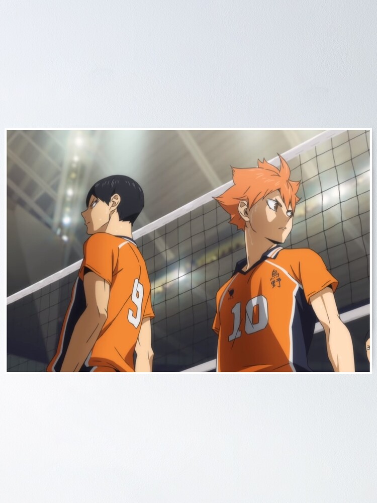 Haikyuu Hinata And Kageyama Poster For Sale By E9909 Redbubble 6870