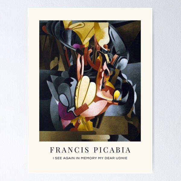 Item preview, I See Again in Memory My Dear Udnie by Francis Picabia designed and sold by redoARTstore.