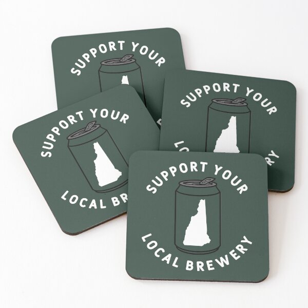 Item preview, Support Your Local Brewery New Hampshire designed and sold by fearcity.