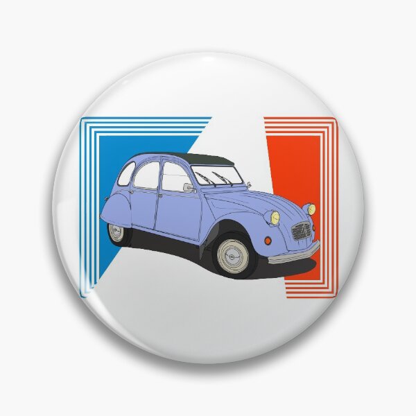 Item preview, Citroen 2CV - blue designed and sold by angylroper.