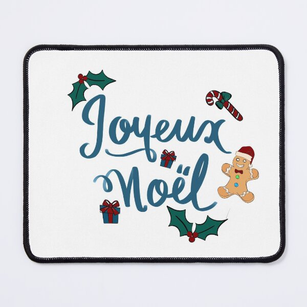 Artikelvorschau, Frohe Weihnachten auf Französisch entworfen und verkauft von PrintsEntmt.