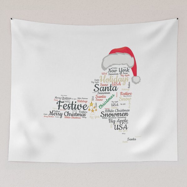 Item preview, New York Christmas Word Art designed and sold by fra02.
