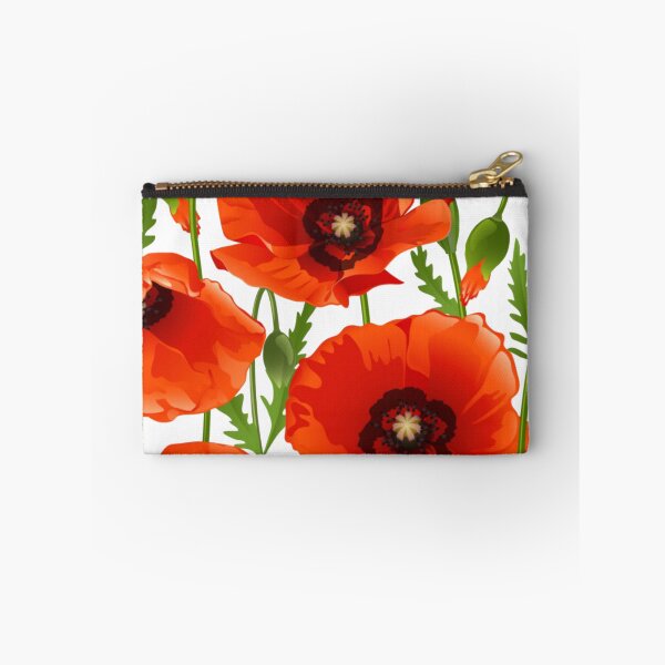 Item preview, Poppy Flowers Pattern designed and sold by WearWolfDesigns.