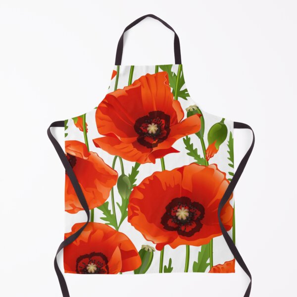 Item preview, Poppy Flowers Pattern designed and sold by WearWolfDesigns.