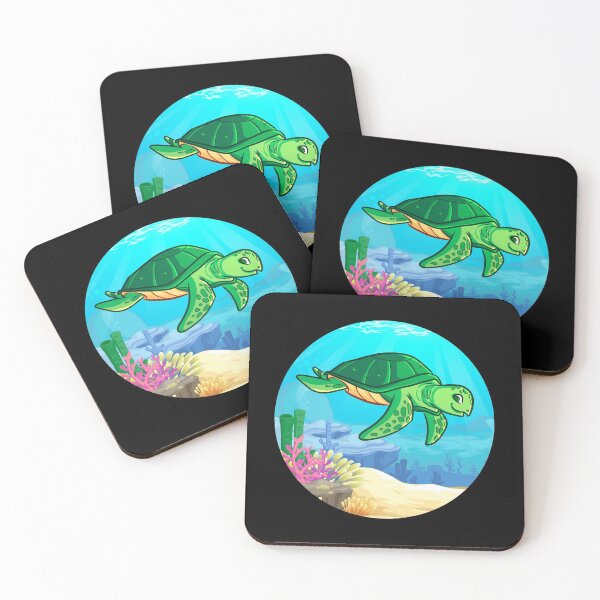 Item preview, Cute Sea Turtle designed and sold by PinkPerfect.
