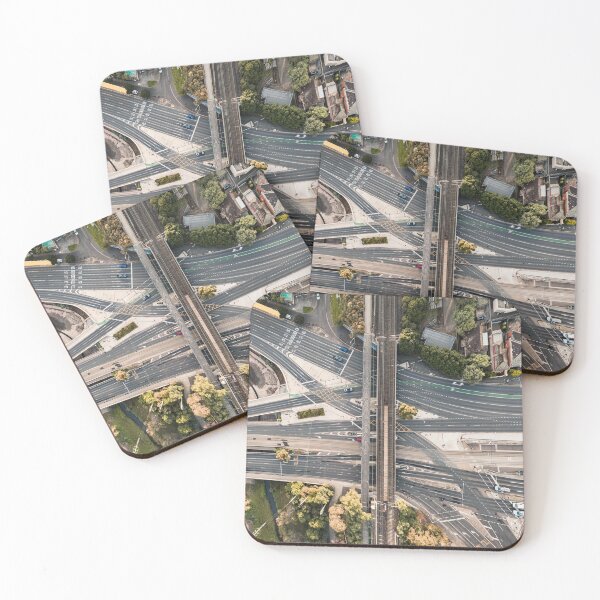 Item preview, Convoluted Intersection - A Bird's Eye View designed and sold by ViluVisuals.