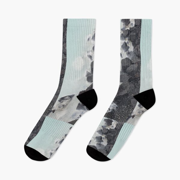 Item preview, Black rocks in blue lagoon Iceland designed and sold by Meo Design.