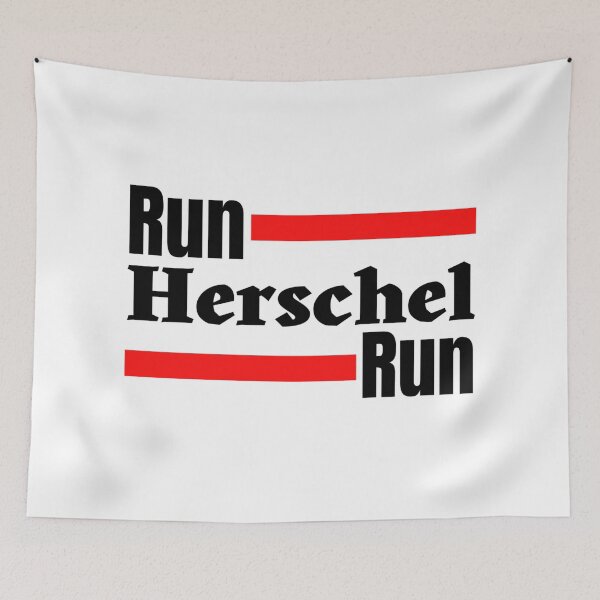 Item preview, Run Herschel Run - Touchdown Run For A Seat In The Senat designed and sold by Sonatablue.
