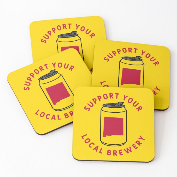 Item preview, Support Your Local Brewery New Mexico designed and sold by fearcity.