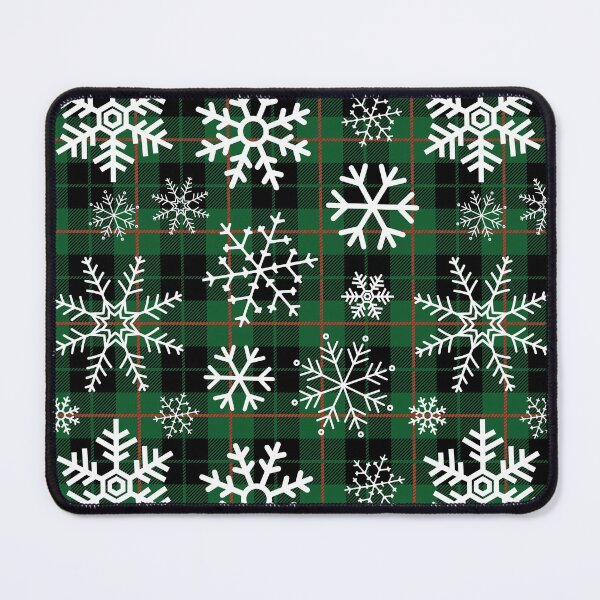 Item preview, Green Winter Simple Snowflake Pattern designed and sold by JABG-01.