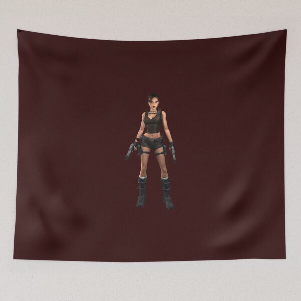 Item preview, Lara Croft  | gaming Inspired | Wall Art Home Decor | HECKINFAROUT  designed and sold by Two Otters Co.