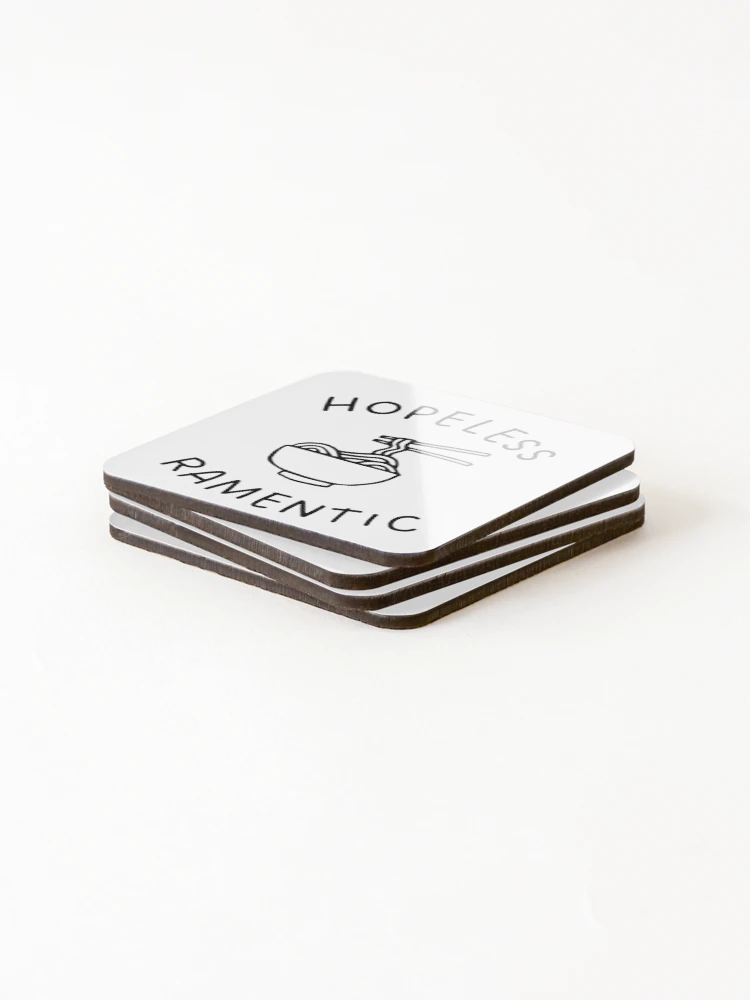 Thumbnail 4 of 5, Coasters (Set of 4), Hopeless Ramentic designed and sold by LiToDesignCo.