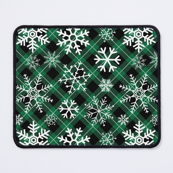Item preview, Green Winter Simple Snowflake Pattern designed and sold by JABG-01.