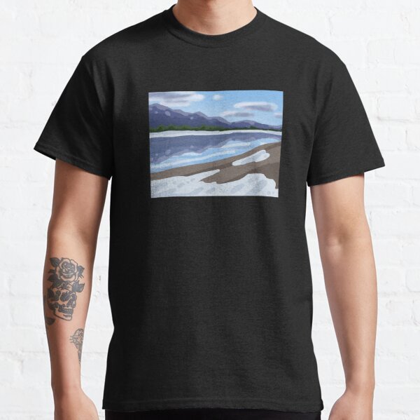 Mountain 3D Printing T-shirt Men Nature/Landscape Tree T-shirt Summer  Leisure Natural Scenery Full Version 3D T-shirt Cool Men's