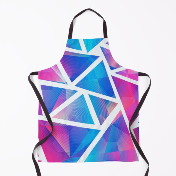 Item preview, Abstract Light Triangle Pattern Vibrant Color  designed and sold by WearWolfDesigns.