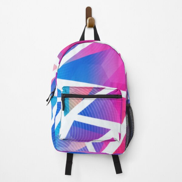 Item preview, Abstract Light Triangle Pattern Vibrant Color designed and sold by WearWolfDesigns.