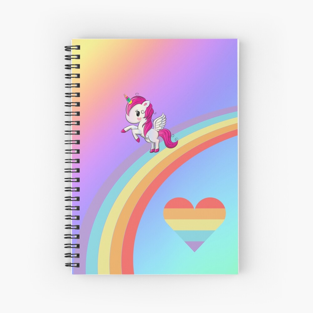 Buy Rainbow Unicorn Notebook & Writing Gift Set Online - SPENCIL