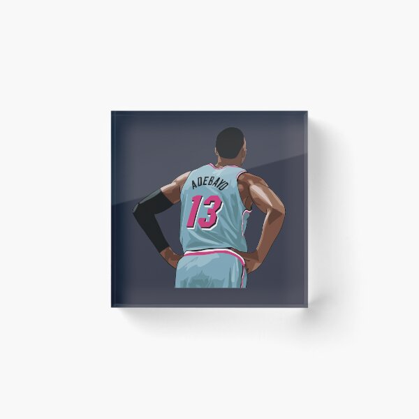 Item preview, Bam Adebayo Vector Back Qiangy designed and sold by qiangdade.