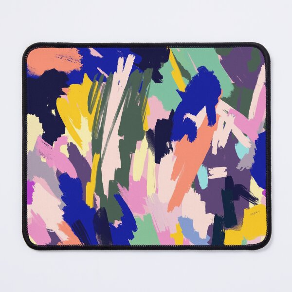 Item preview, Very Peri Abstract Strokes Texture Colorful Blue designed and sold by ninoladesign.