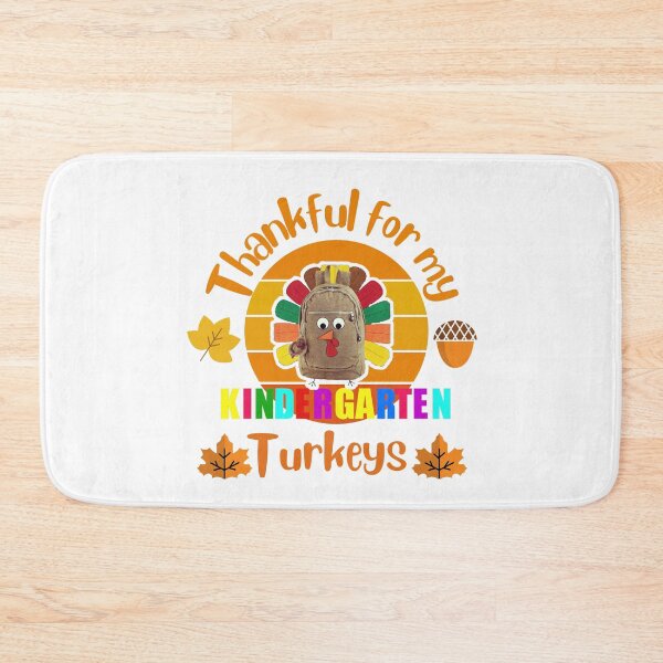 Item preview, Thankful For My Kindergarten Turkeys, Teacher Thanksgiving Gift designed and sold by AMINE  ★★★★★.