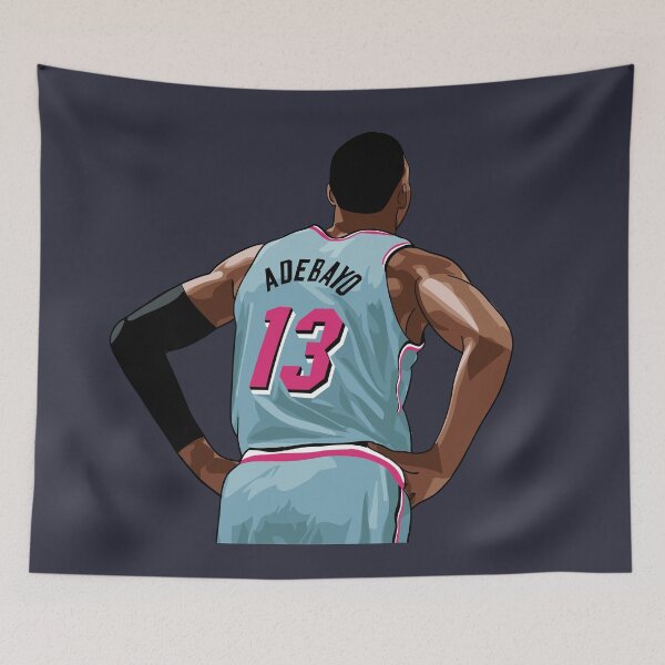 Item preview, Bam Adebayo Vector Back Qiangy designed and sold by qiangdade.