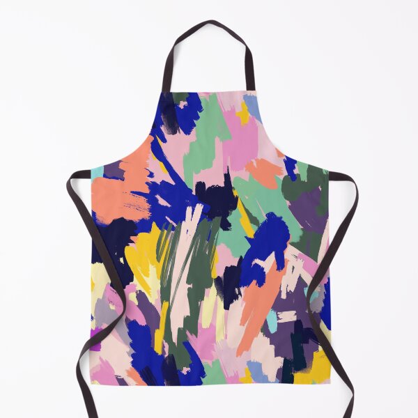 Item preview, Very Peri Abstract Strokes Texture Colorful Blue designed and sold by ninoladesign.