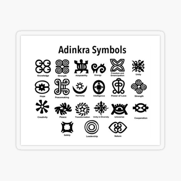 Adinkra Symbols of West Africa Tattoos