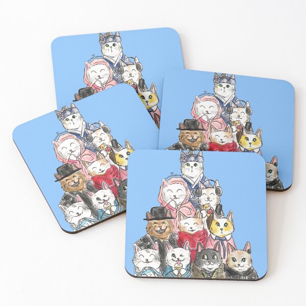 Item preview, Guess the K (kitty) Drama - blue designed and sold by ChopstickNoodle.