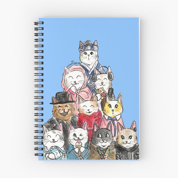 Item preview, Guess the K (kitty) Drama - blue designed and sold by ChopstickNoodle.