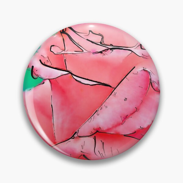 Item preview, Subtle Red Rose In Abstract Watercolor designed and sold by KirtTisdale.